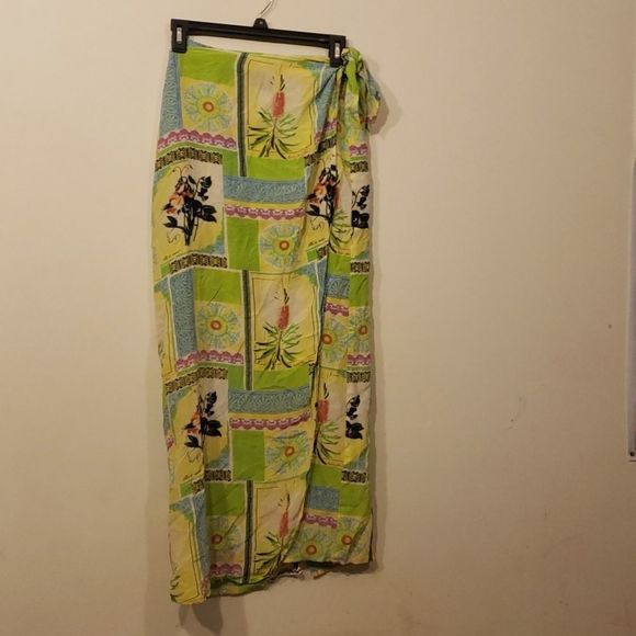 Arnold Zimberg Dresses & Skirts - Vintage Arnold Zimberg Silk Wrap Skirt